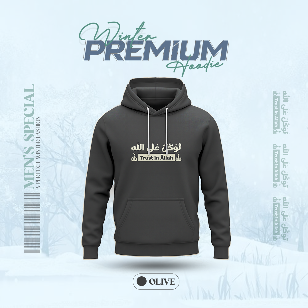 Winter Special Premium Hoodie Black
