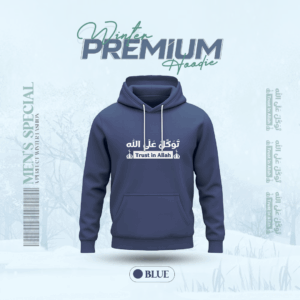 Winter Special Premium Hoodie Blue