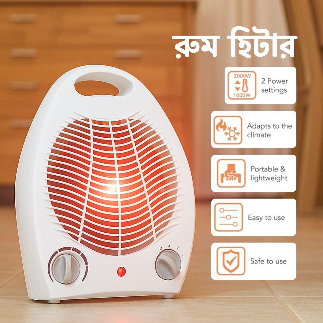 Electric Room Heater 1800W-2000W